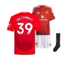 2024-2025 Man Utd Home Mini Kit (McTominay 39)