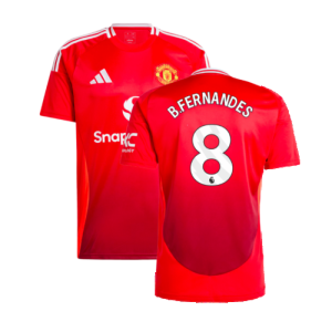 2024-2025 Man Utd Home Shirt (B.Fernandes 8) 2024-2025 Man Utd Home Shirt (B.Fernandes 8)