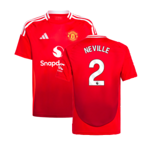 2024-2025 Man Utd Home Shirt (Kids) (Neville 2)