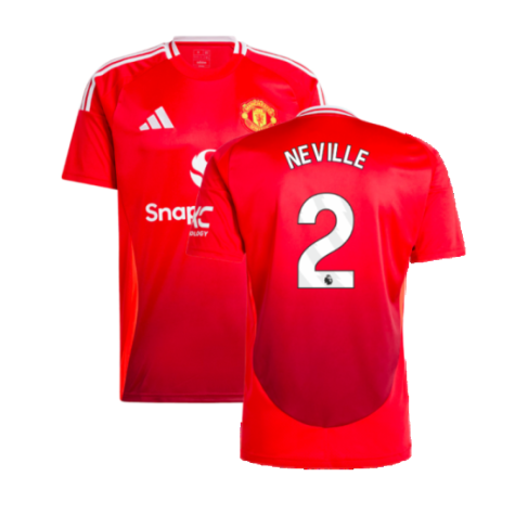 2024-2025 Man Utd Home Shirt (Neville 2)