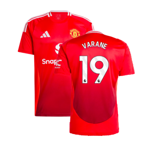 2024-2025 Man Utd Home Shirt (Varane 19)