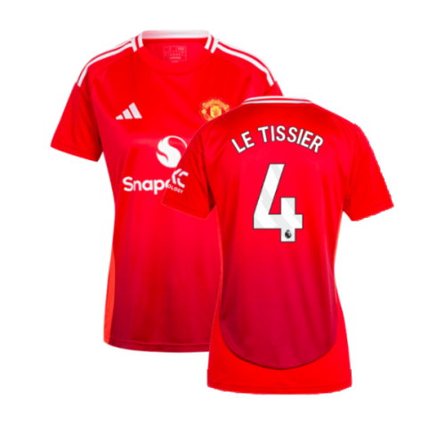 2024-2025 Man Utd Home Shirt (Womens) (Le Tissier 4)