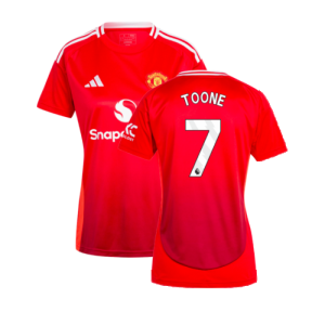 2024-2025 Man Utd Home Shirt (Womens) (Toone 7)