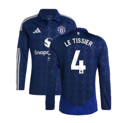 2024-2025 Man Utd Long Sleeve Away Shirt (Le Tissier 4)