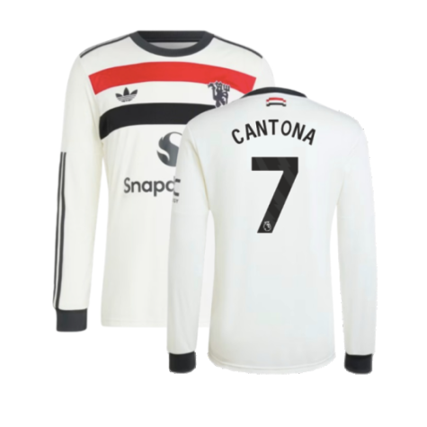 2024-2025 Man Utd Long Sleeve Third Shirt (Cantona 7)