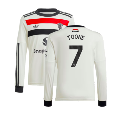 2024-2025 Man Utd Long Sleeve Third Shirt (Kids) (Toone 7)