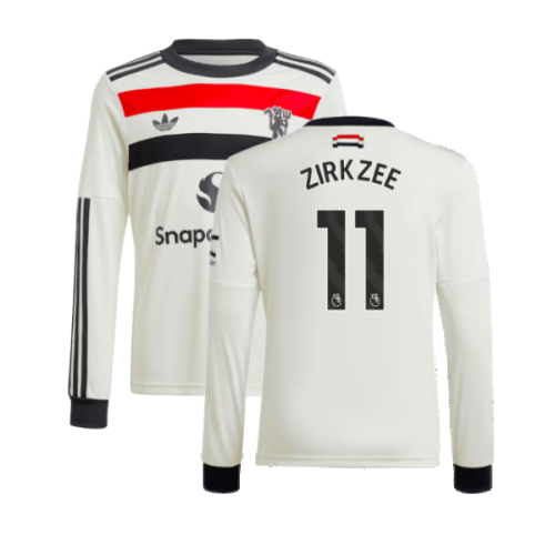 2024-2025 Man Utd Long Sleeve Third Shirt (Kids) (Zirkzee 11)