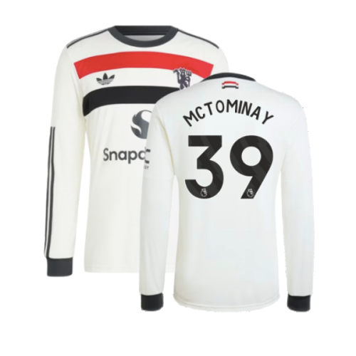 2024-2025 Man Utd Long Sleeve Third Shirt (McTominay 39)