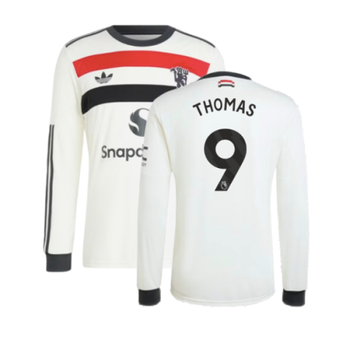 2024-2025 Man Utd Long Sleeve Third Shirt (Thomas 9)