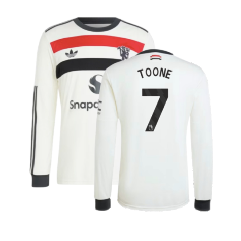 2024-2025 Man Utd Long Sleeve Third Shirt (Toone 7)