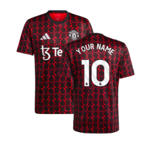 2024-2025 Man Utd Pre-Match Shirt (Black)