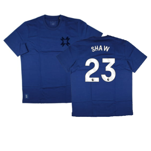 2024-2025 Man Utd Seasonal Tee (Victory Blue) (Shaw 23)
