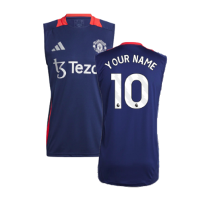 2024-2025 Man Utd Sleeveless Jersey (Night Indigo)