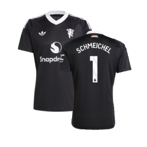 2024-2025 Man Utd Third Goalkeeper Shirt (Black) (Schmeichel 1) 2024-2025 Man Utd Third Goalkeeper Shirt (Black) (Schmeichel 1)