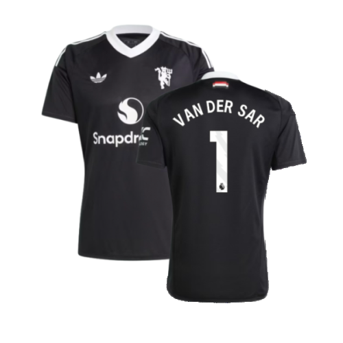 2024-2025 Man Utd Third Goalkeeper Shirt (Black) (Van Der Sar 1)