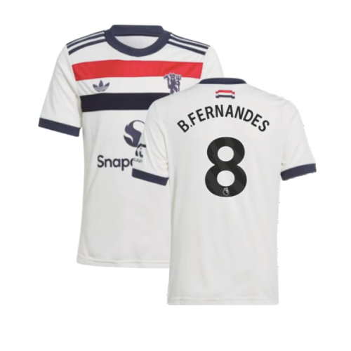 2024-2025 Man Utd Third Shirt (Kids) (B.Fernandes 8)