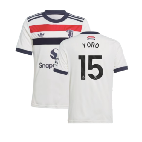 2024-2025 Man Utd Third Shirt (Kids) (Yoro 15)