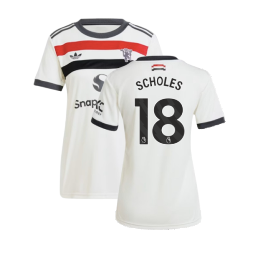 2024-2025 Man Utd Third Shirt (Womens) (Scholes 18)