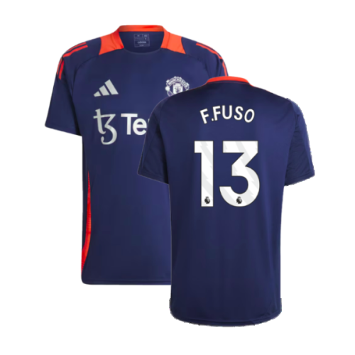 2024-2025 Man Utd Training Jersey (Night Indigo) (F.Fuso 13)