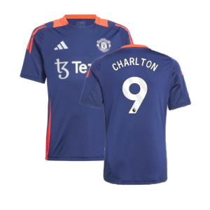 2024-2025 Man Utd Training Jersey (Night Indigo) - Kids (Charlton 9)