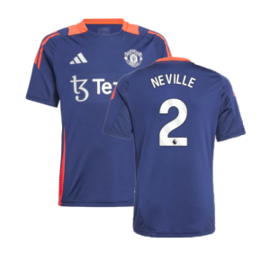 2024-2025 Man Utd Training Jersey (Night Indigo) - Kids (Neville 2)