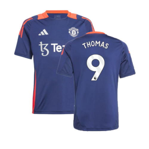 2024-2025 Man Utd Training Jersey (Night Indigo) - Kids (Thomas 9)