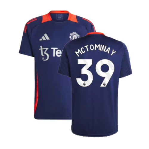 2024-2025 Man Utd Training Jersey (Night Indigo) (McTominay 39)