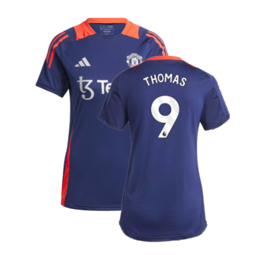 2024-2025 Man Utd Training Jersey (Night Indigo) - Womens (Thomas 9)