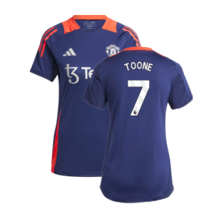 2024-2025 Man Utd Training Jersey (Night Indigo) - Womens (Toone 7) 2024-2025 Man Utd Training Jersey (Night Indigo) - Womens (Toone 7)