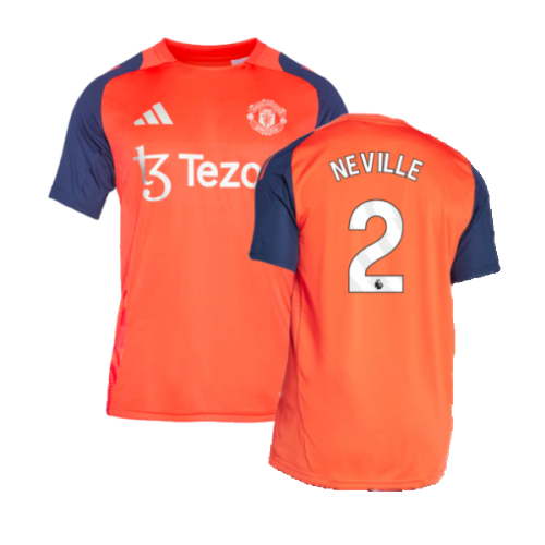 2024-2025 Man Utd Training Jersey (Red) (Neville 2)