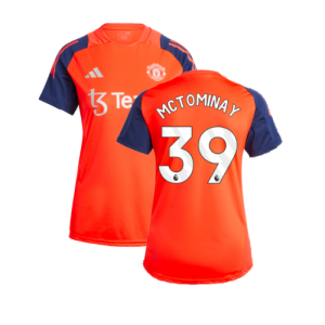 2024-2025 Man Utd Training Jersey (Red) - Womens (McTominay 39)