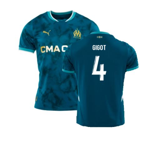 2024-2025 Marseille Away Shirt (Gigot 4)