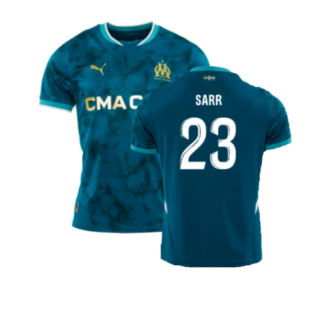 2024-2025 Marseille Away Shirt (Sarr 23)