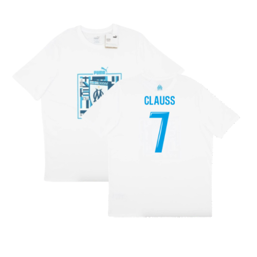 2024-2025 Marseille ftblCulture Tee (White) (Clauss 7)