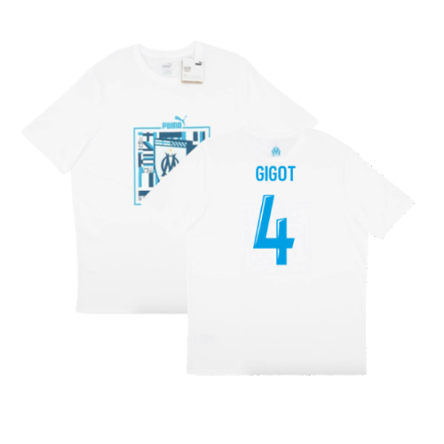 2024-2025 Marseille ftblCulture Tee (White) (Gigot 4)