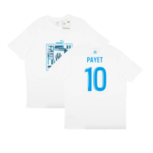 2024-2025 Marseille ftblCulture Tee (White) (Payet 10)