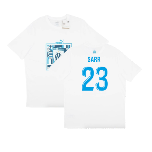 2024-2025 Marseille ftblCulture Tee (White) (Sarr 23)