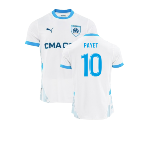 2024-2025 Marseille Home Authentic Shirt (Payet 10)