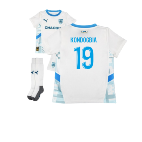 2024-2025 Marseille Home Mini Kit (Kondogbia 19)