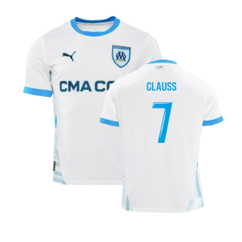 2024-2025 Marseille Home Shirt (Clauss 7)