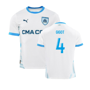 2024-2025 Marseille Home Shirt (Gigot 4)