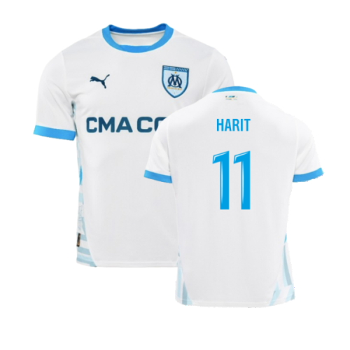 2024-2025 Marseille Home Shirt (Harit 11)