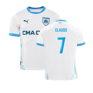 2024-2025 Marseille Home Shirt (Kids) (Clauss 7)