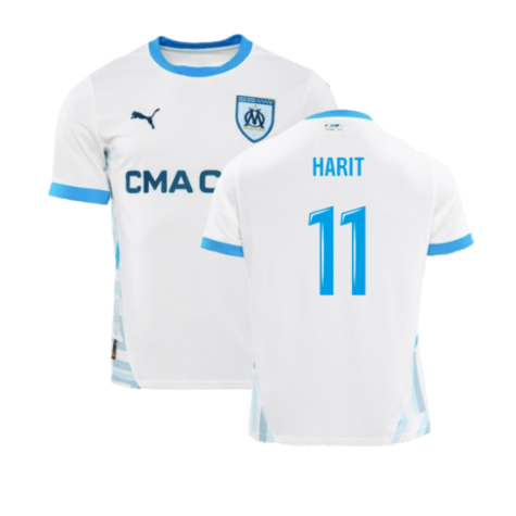 2024-2025 Marseille Home Shirt (Kids) (Harit 11)