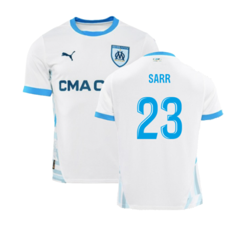 2024-2025 Marseille Home Shirt (Kids) (Sarr 23)