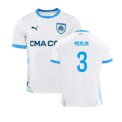 2024-2025 Marseille Home Shirt (Merlin 3)