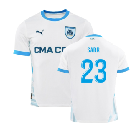 2024-2025 Marseille Home Shirt (Sarr 23)