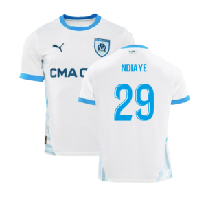 2024-2025 Marseille Home Shirt (Womens) (Ndiaye 29)