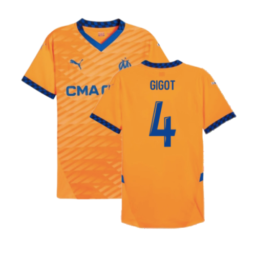 2024-2025 Marseille Third Authentic Shirt (Gigot 4)