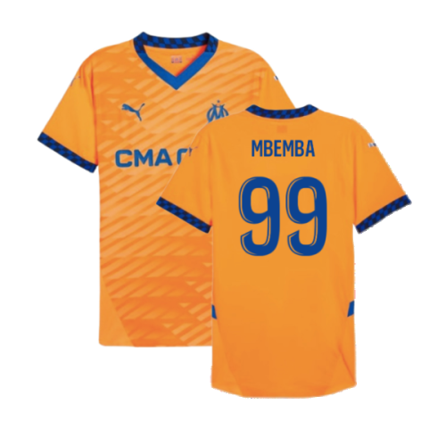 2024-2025 Marseille Third Authentic Shirt (Mbemba 99)